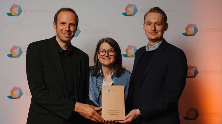 Die Verleihung des deutschen Preis für Unternehmensengagement 2025.